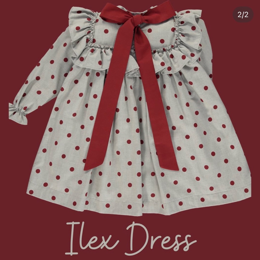Benedita dress for girl - size 2T - excellent conditions